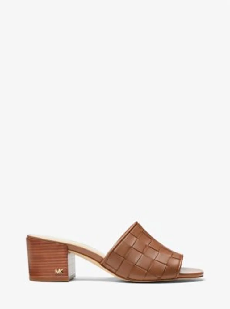 Ingrid Woven Leather Mule