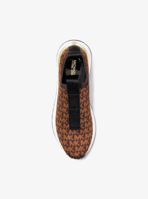 Michael Kors Bodie Logo Jacquard Slip-On Trainer | Metropolis at Metrotown