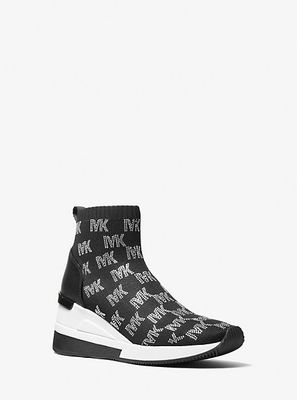 Espadrille chaussette Skyler en tricot extensible à ornements