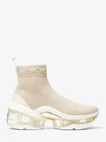 Olympia Extreme Metallic Stretch Knit Sock Sneaker