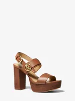 Carmen Faux Leather Platform Sandal
