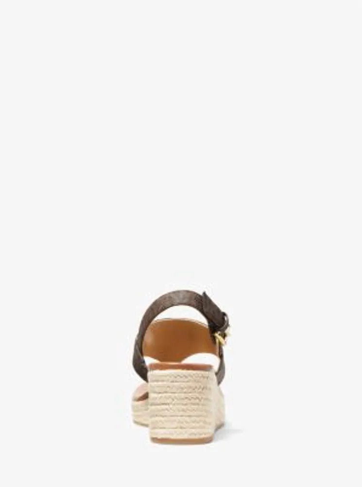 Camila Logo Wedge Sandal