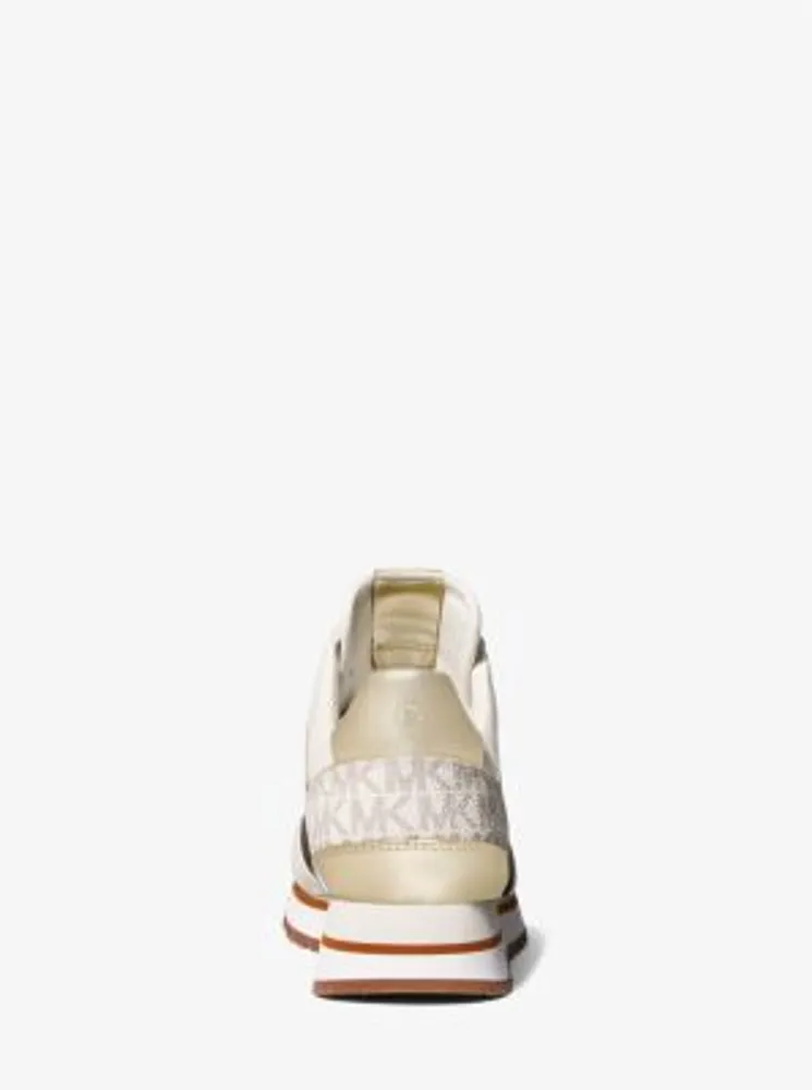 Maddy Two-Tone Logo Trainer