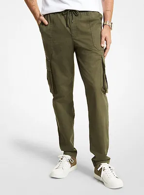 Pantalon cargo en coton