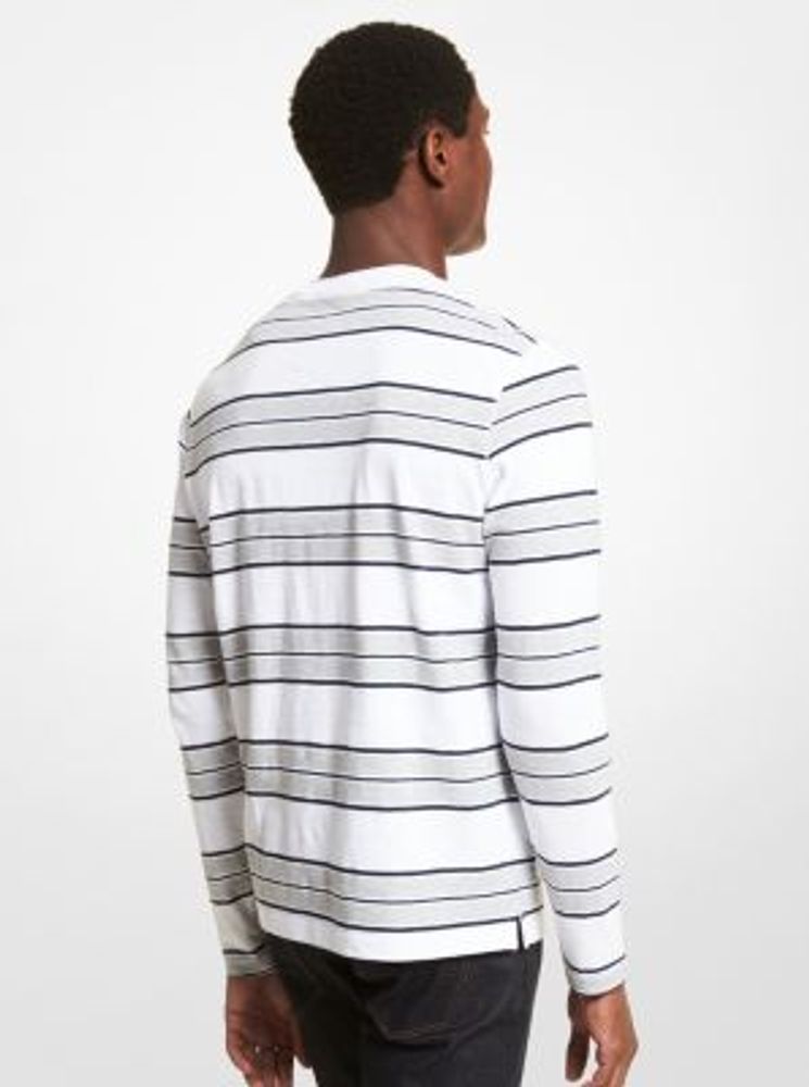 Striped Cotton Jersey Shirt