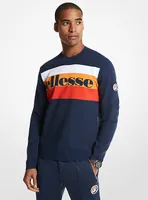 MK X ellesse Striped Logo Stretch Viscose Sweater