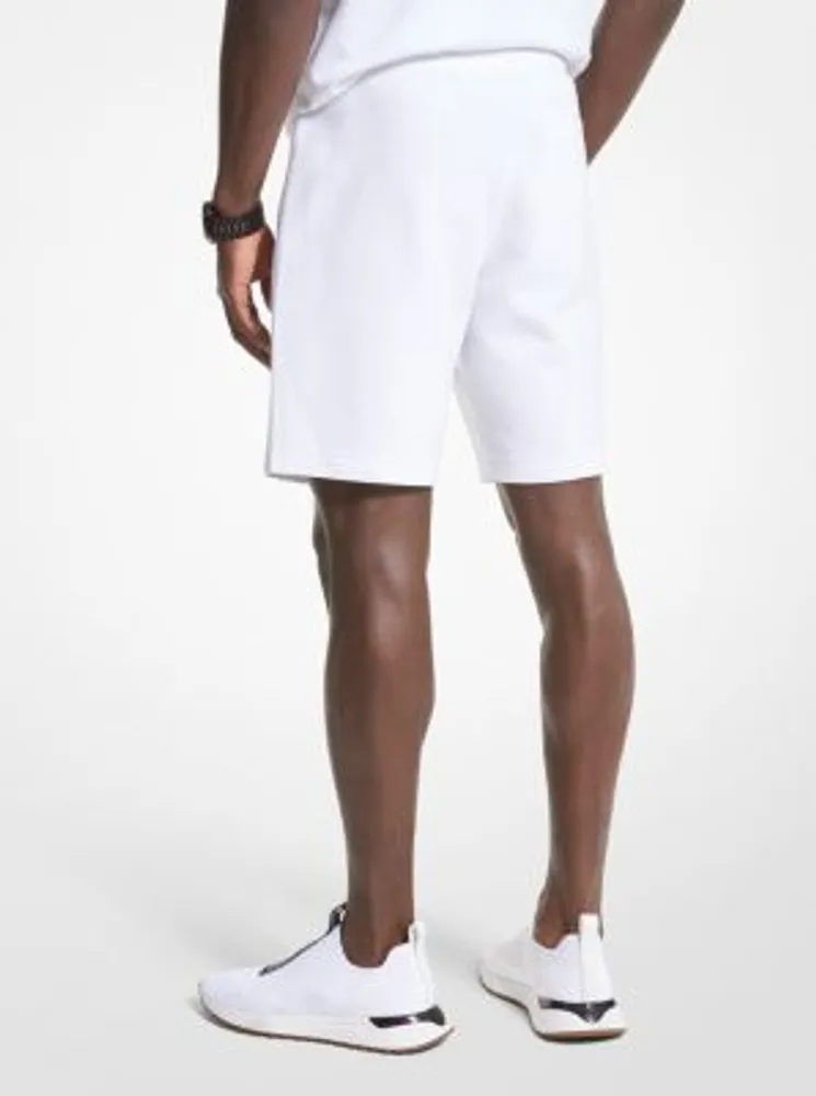 Michael Kors + Ribbed Cotton Blend Shorts | Galeries Capitale