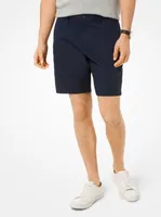Washed Poplin Shorts