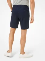 Washed Poplin Shorts