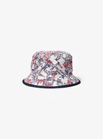 Graphic Logo Woven Bucket Hat