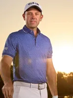 Printed Stretch Golf Shirt