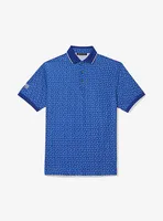 Printed Stretch Golf Shirt