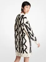 Logo Intarsia Sweater Dress