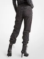 Pantalon de jogging en denim