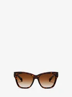 Lunettes de soleil Empire à monture carrée