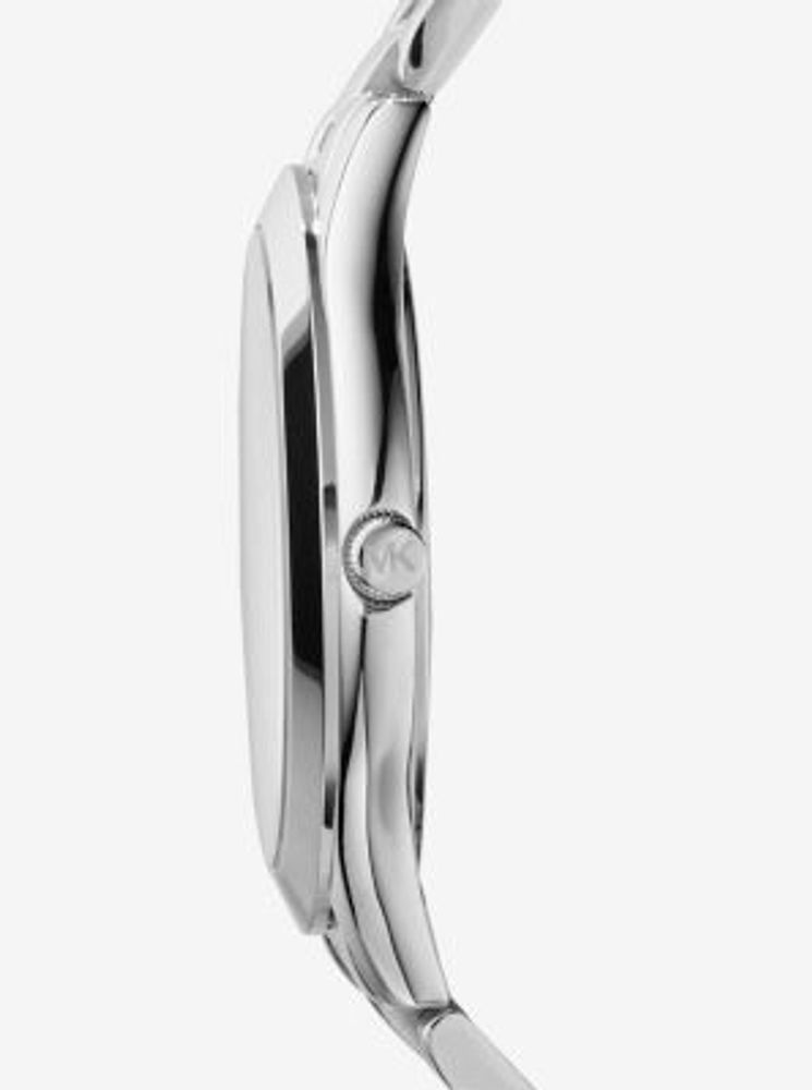 Slim Runway Silver-Tone Watch