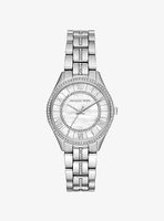 Mini Lauryn Pavé Silver-Tone Watch