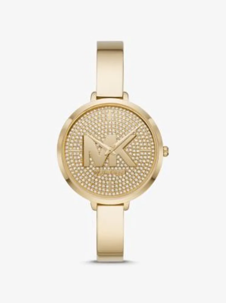 Charley Pavé Gold-Tone Watch