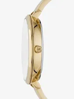 Charley Pavé Gold-Tone Watch