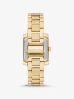 Oversized Emery Pavé Gold Tone Watch