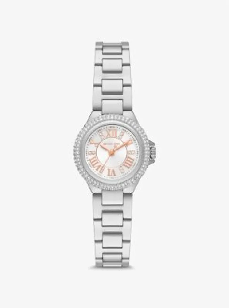 Mini Camille Pavé Silver-Tone Watch
