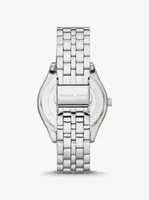 Harlowe Pavé Silver-Tone Watch