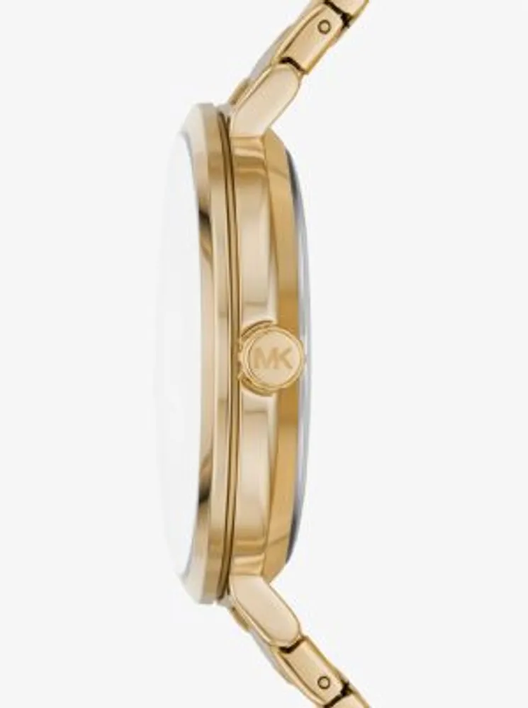 Addyson Gold-Tone Logo Watch