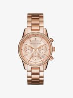 Ritz Rose Gold-Tone Watch