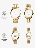 Ritz Pavé Two-Tone Watch