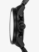 Montre Wren noire à pavé
