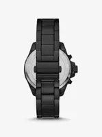 Montre Wren noire à pavé