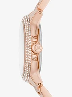 Mini Camille Pavé Rose Gold-Tone Watch