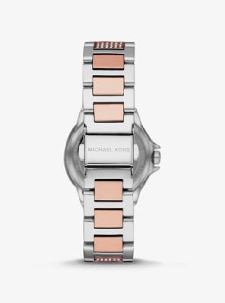 Mini Camille Pavé Two-Tone Watch