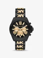 Oversized Wren Two-Tone Watch