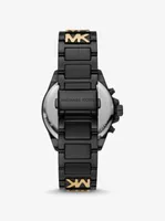 Oversized Wren Two-Tone Watch