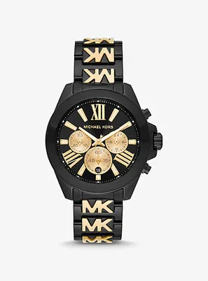 Oversized Wren Two-Tone Watch
