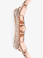 Oversized Camille Pavé Rose Gold-Tone Watch