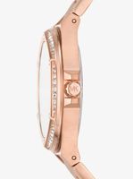 Lennox Pavé Rose Gold-Tone Watch