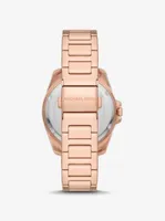 Montre Alek miniature de ton or rose à pavé