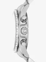 Lexington Pavé Silver-Tone Watch