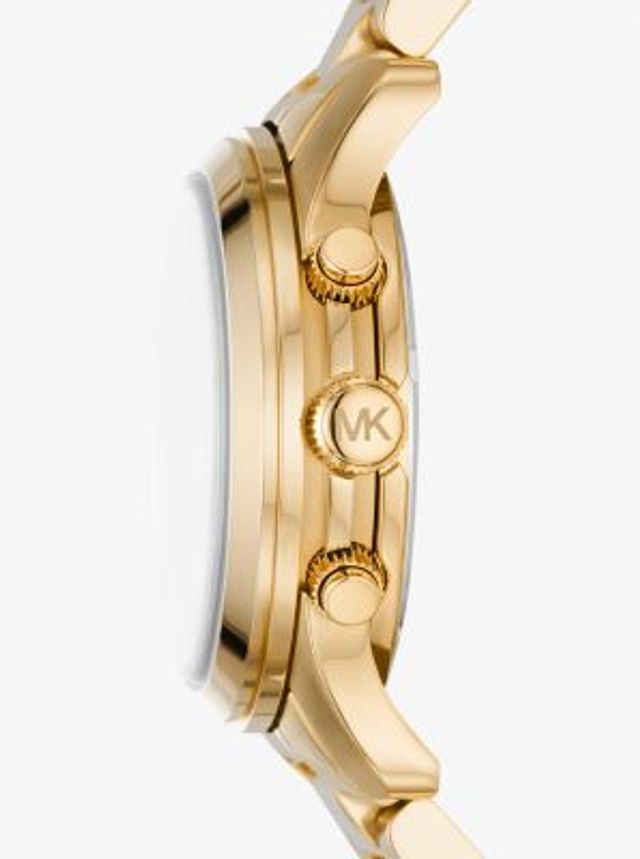 Slim Runway Gold-Tone Watch