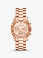 Slim Runway Rose Gold-Tone Watch