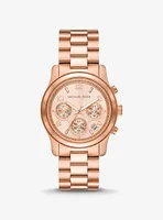Slim Runway Rose Gold-Tone Watch