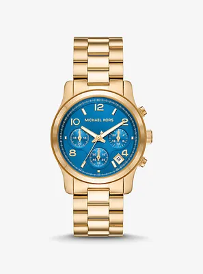 Runway Gold-Tone Watch