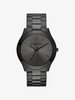 Oversized Slim Runway Black-Tone Watch