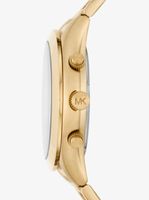 Oversized Slim Runway Gold-Tone Watch