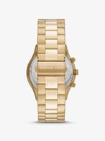 Oversized Slim Runway Gold-Tone Watch