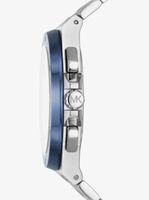 Oversized Lennox Silver-Tone Watch
