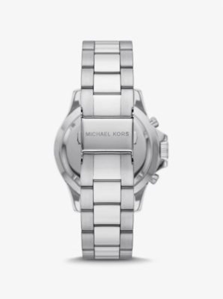 Oversized Everest Silver-Tone Watch