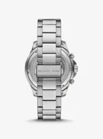 Oversized Nolan Silver-Tone Watch